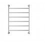 Lillian Heated Towel Rail, 600 x 808mm, Chrome 6 Bars